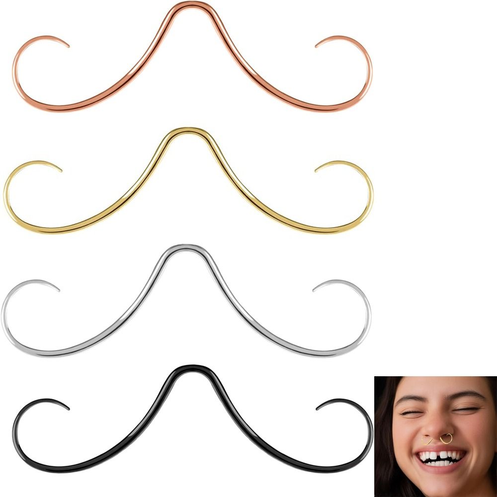 Body Jewelry Surgical Steel - مجوهرات جسم شماعات من الفولاذ المقاوم