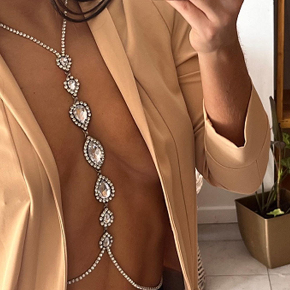 مثير قطرة الماء الصدر سلسلة لل - مراجعة Body Jewelry Retainers وسعره