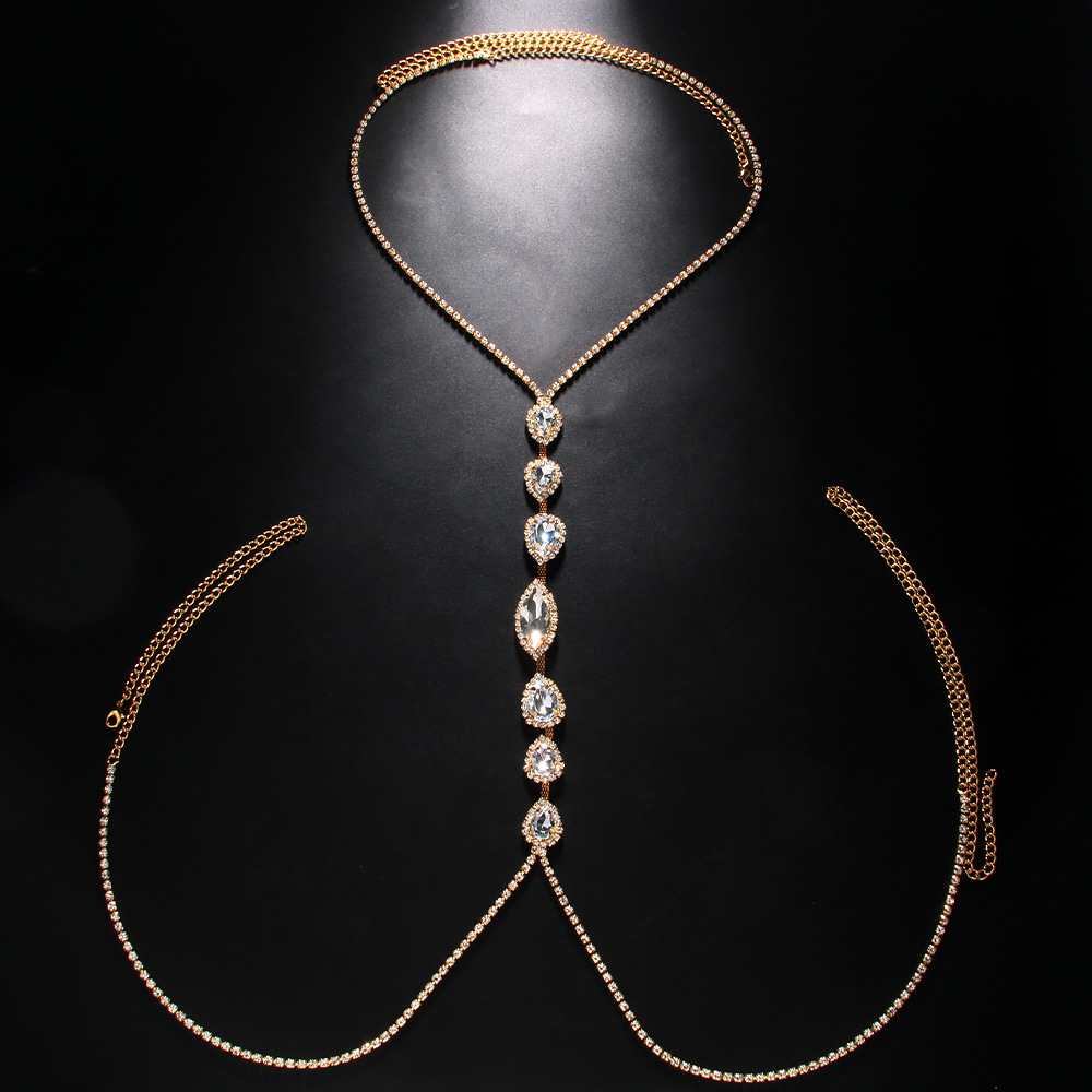 مثير قطرة الماء الصدر سلسلة لل - مراجعة Body Jewelry Retainers وسعره