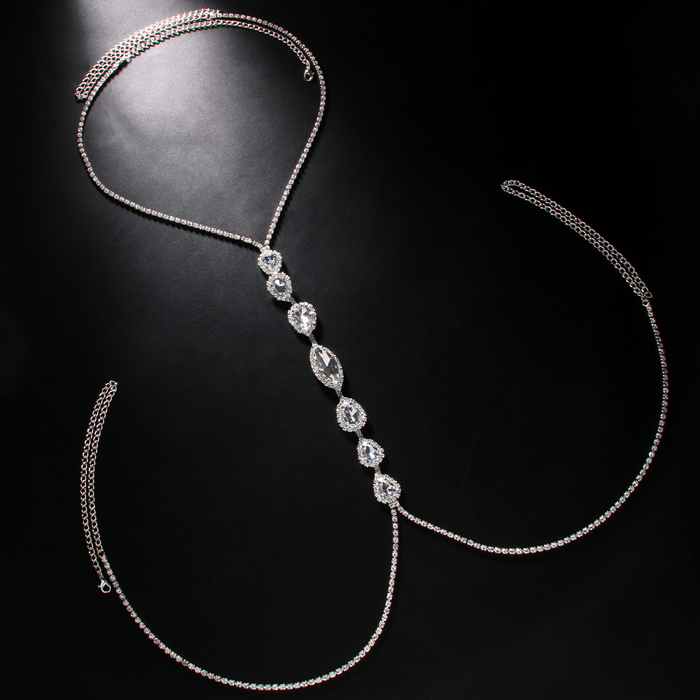 مثير قطرة الماء الصدر سلسلة لل - مراجعة Body Jewelry Retainers وسعره