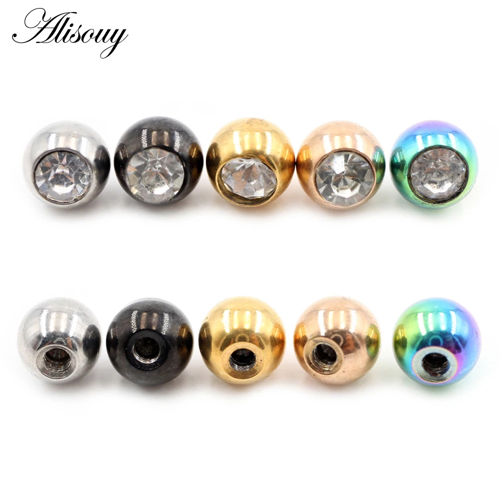 قطعتان من خرز الكرة المصنوع من - مراجعة Body Jewelry Replacement Ball وسعره