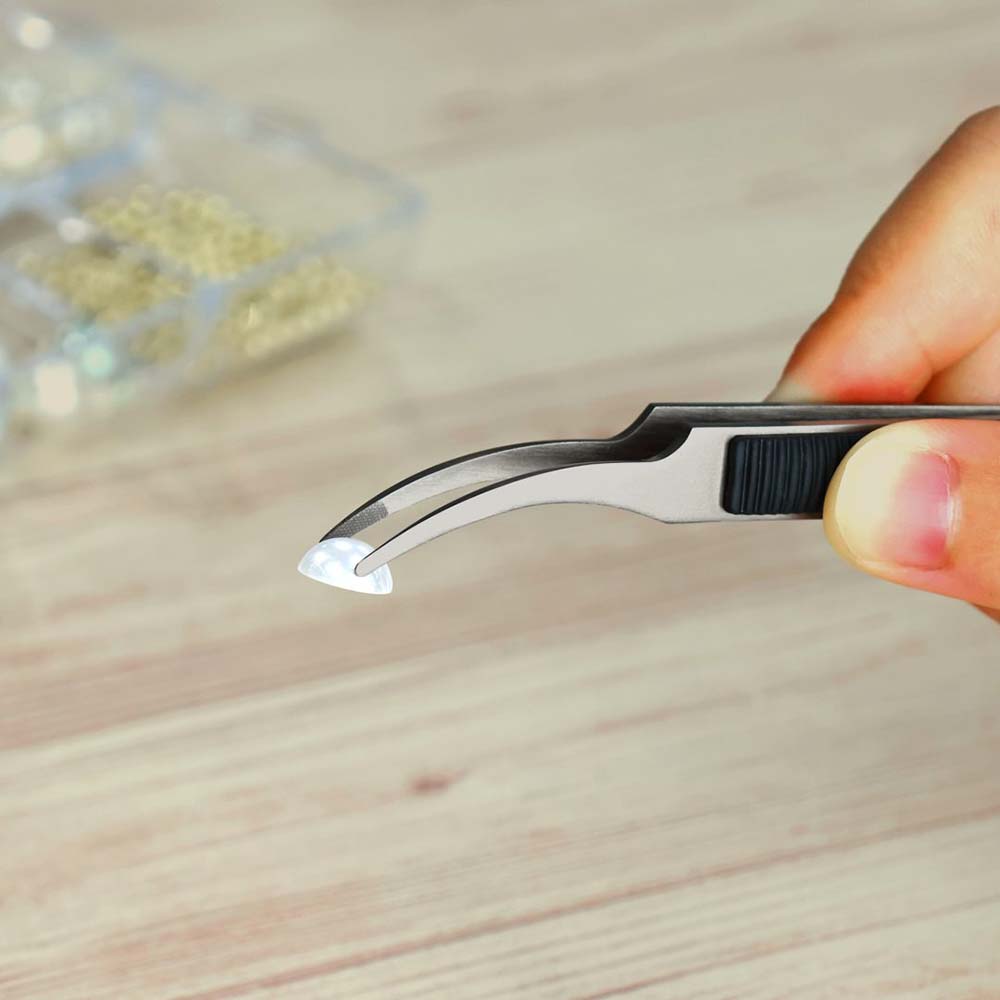 ملقط ANEX 217-H ذو طرف منحني م - مراجعة Body Jewelry Repair وسعره