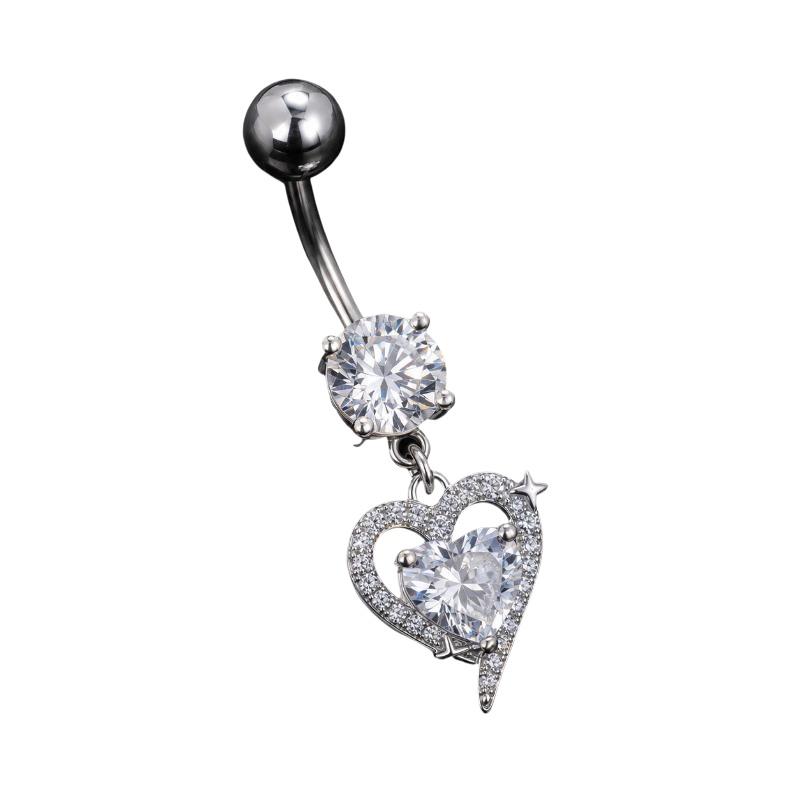 قطعة واحدة من حلقات الزينة الم - مراجعة Body Jewelry Surgical Steel وسعره