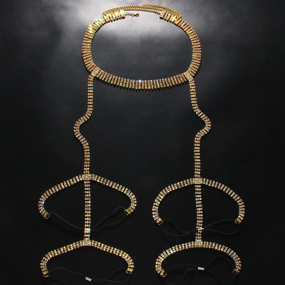 أربطة الفخذ من حجر الراين للنس - مراجعة Body Jewelry Retainers وسعره