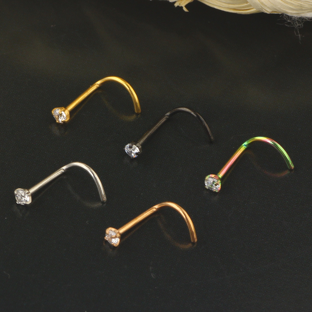 حلقات أنف 20G من الفولاذ الجرا - مراجعة Body Jewelry Surgical Steel وسعره