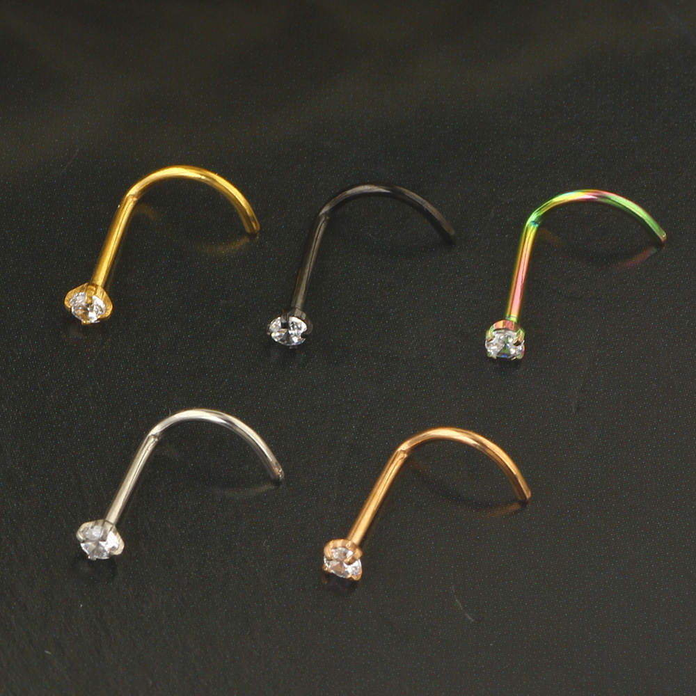 حلقات أنف 20G من الفولاذ الجرا - مراجعة Body Jewelry Surgical Steel وسعره