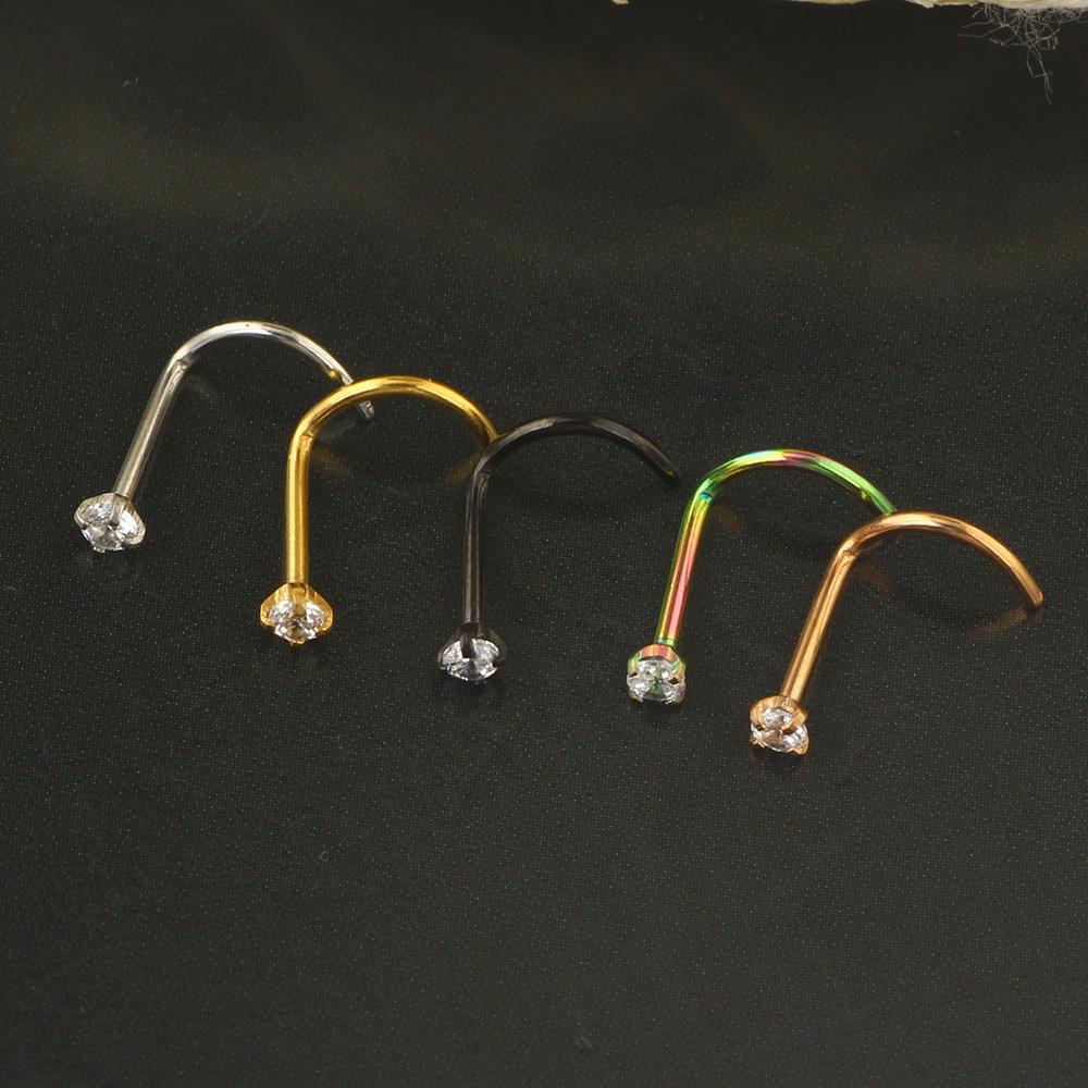 حلقات أنف 20G من الفولاذ الجرا - مراجعة Body Jewelry Surgical Steel وسعره