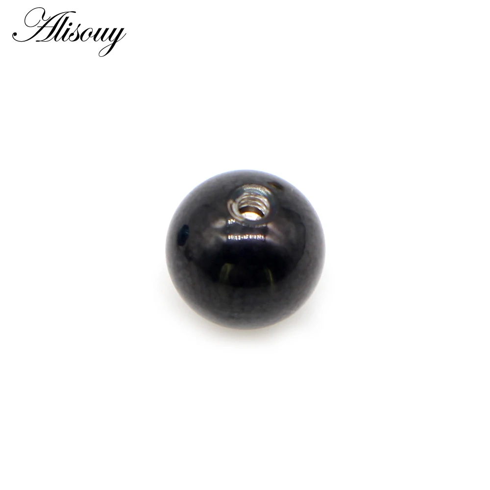 Alisouy 10 أجزاء/وحدة الفولاذ  - مراجعة Body Jewelry Replacement Ball وسعره