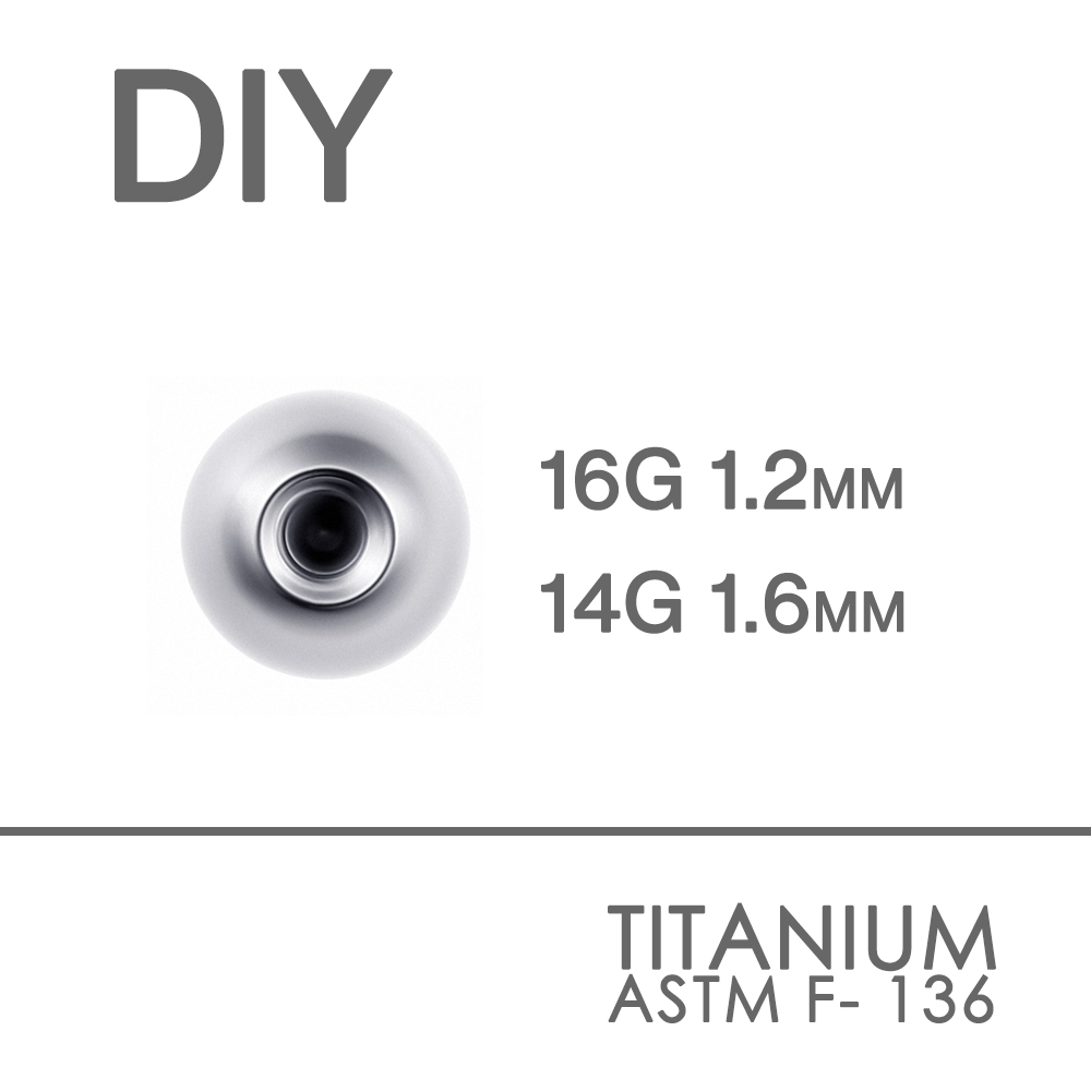 10 قطعة استبدال التيتانيوم قطع - مراجعة Body Jewelry Replacement Ball وسعره