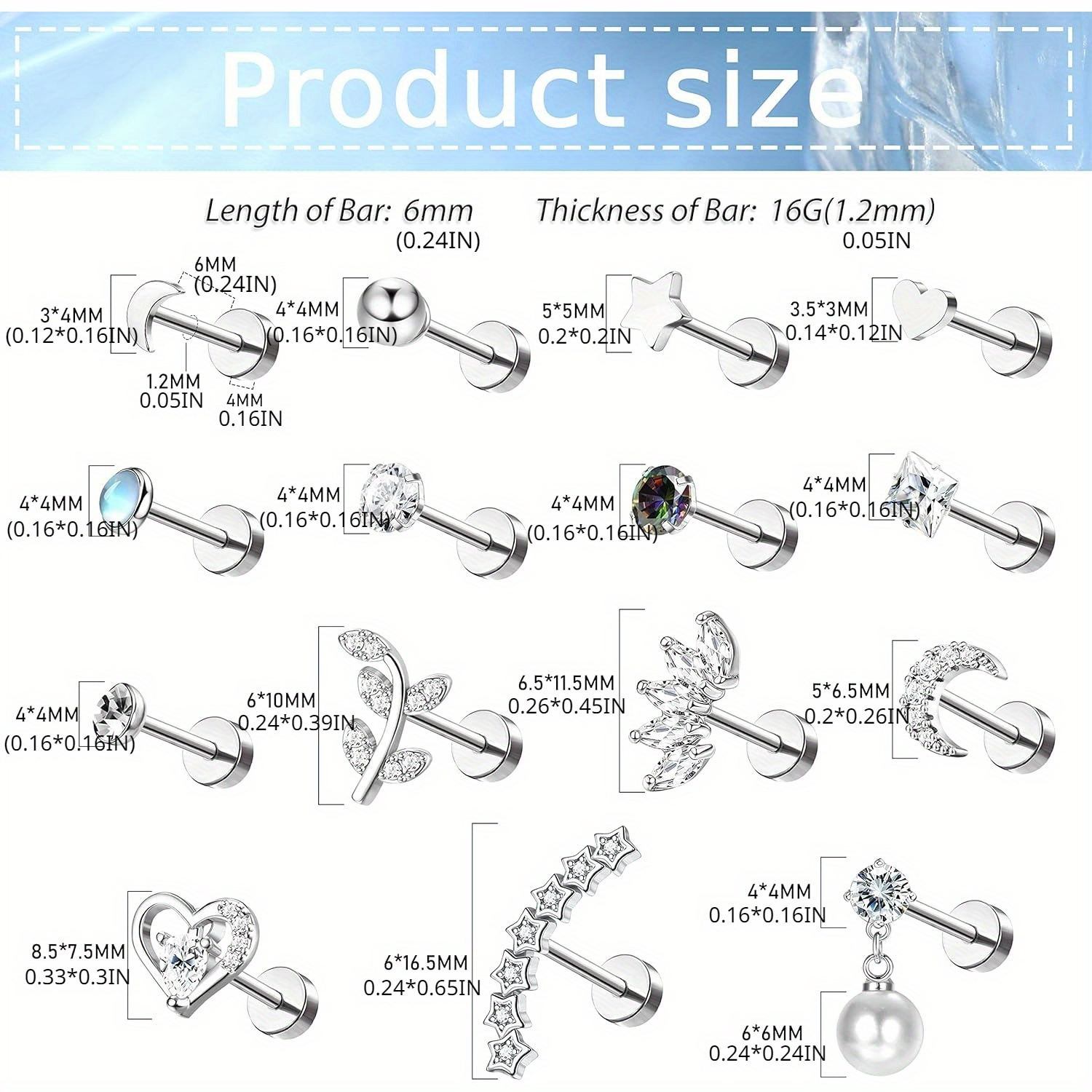 Drperfect الفولاذ المقاوم للصد - مراجعة Body Jewelry Surgical Steel وسعره