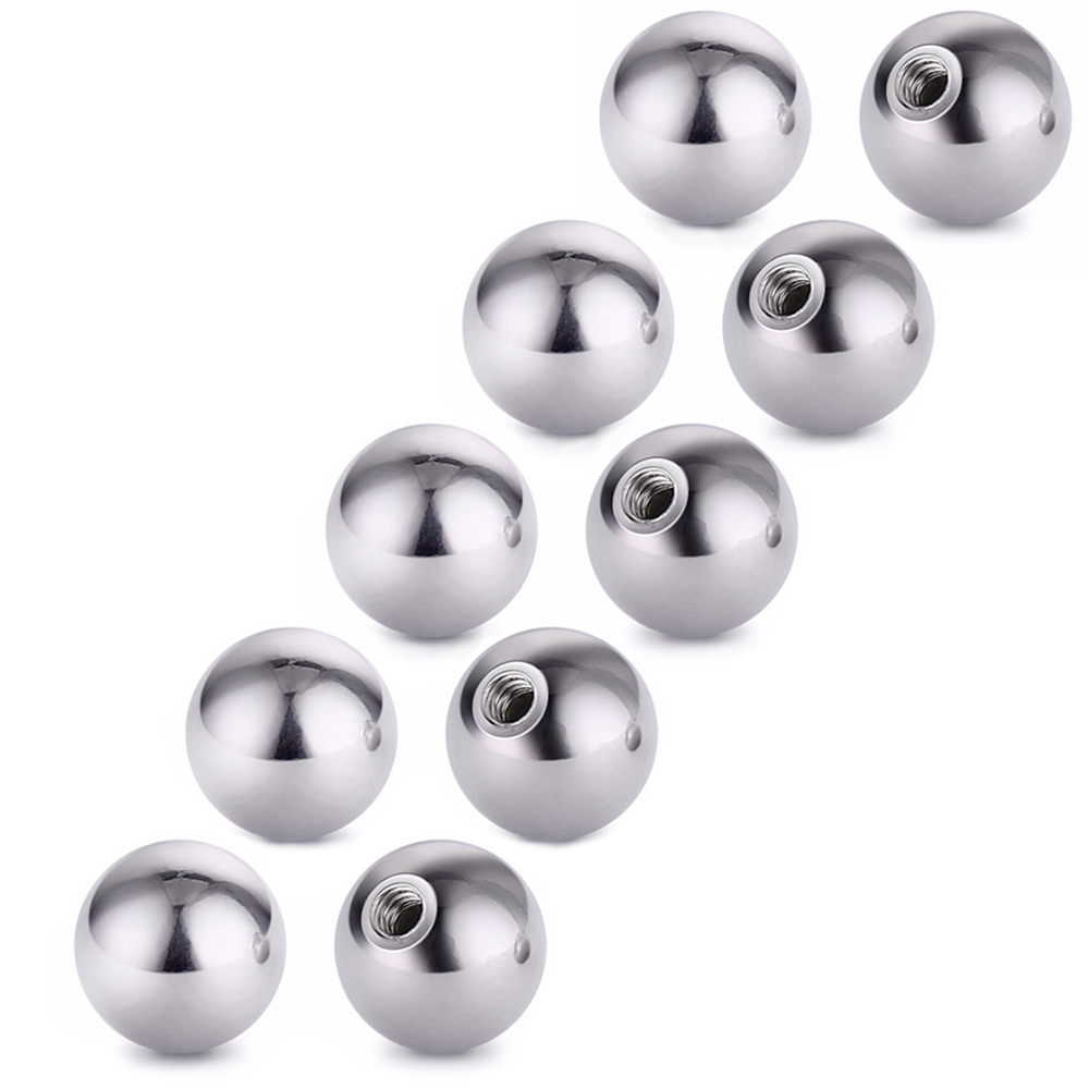 20 قطع الفولاذ المقاوم للصدأ ا - مراجعة Body Jewelry Replacement Ball وسعره