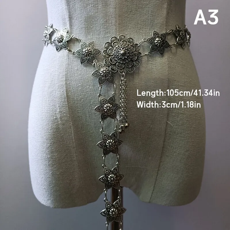 1 قطعة سلسلة الخصر المعدنية تا - مراجعة Body Jewelry For You وسعره